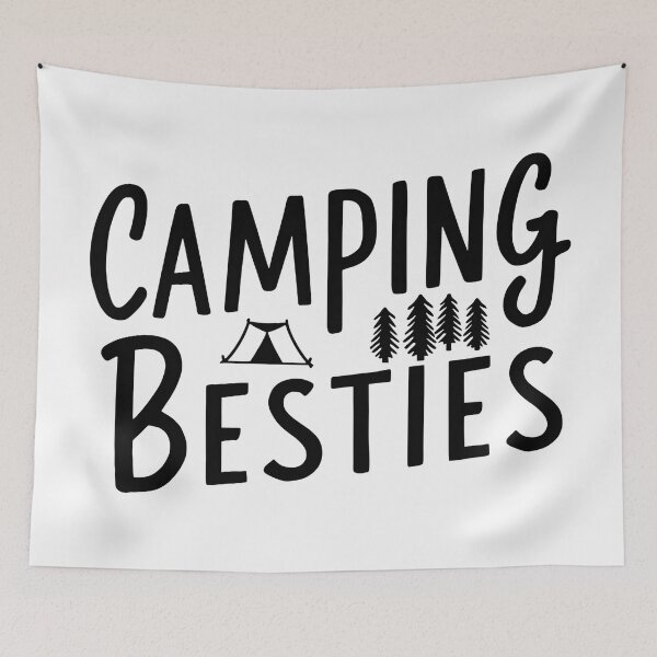 Item preview, Camping Besties Hiking and Camping designed and sold by Little Designs.