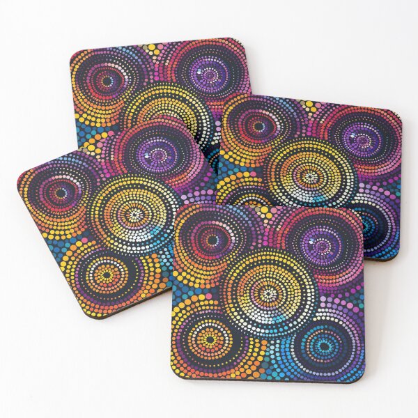 Item preview, Aboriginal Inspired Dot Art - Our Circles designed and sold by GrinGalore.