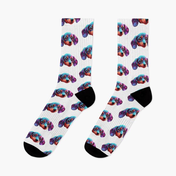 Item preview, Cute Dachshund Dog Face designed and sold by LevCreates.