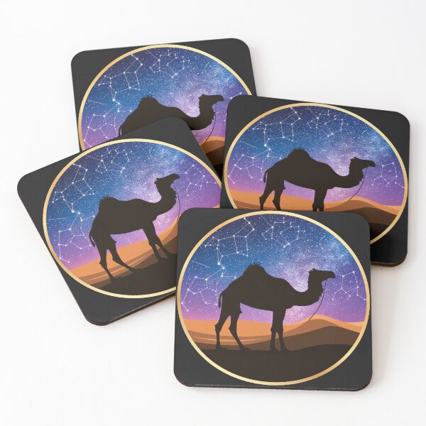 Item preview, Starry Night Desert Camel, Desert Safari designed and sold by TrendyGraphTees.