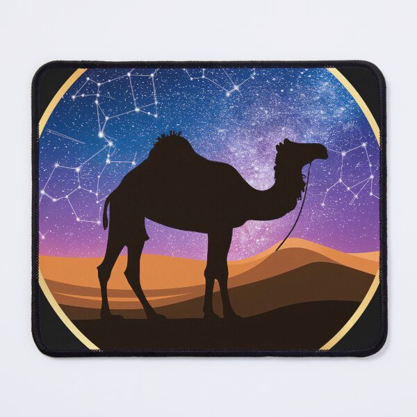 Item preview, Starry Night Desert Camel, Desert Safari designed and sold by TrendyGraphTees.