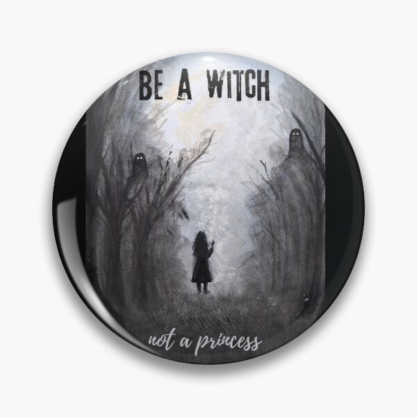 Item preview, Be a Witch Not a Princess Girls Power Be Yourself Magic Awareness designed and sold by kkjustpaint.