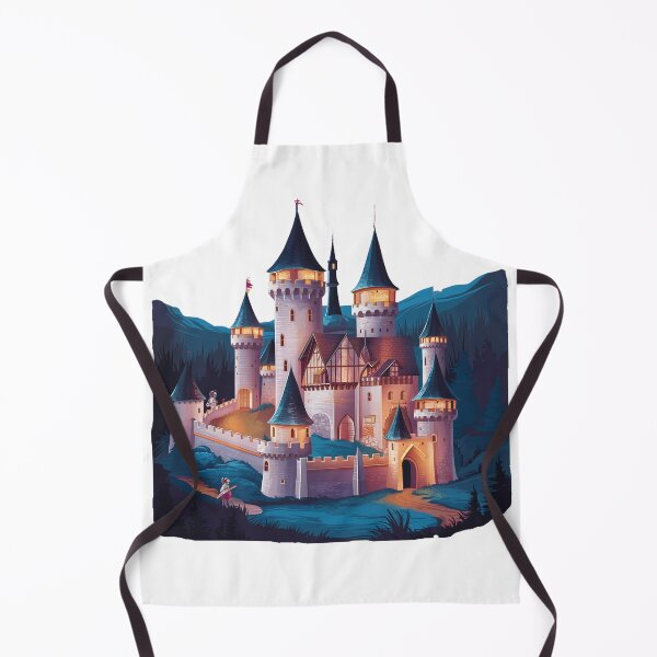 Item preview, Enchanted Fairytale Castle, Medieval Knights designed and sold by TrendyGraphTees.