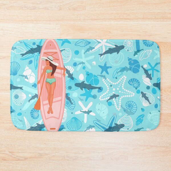 Item preview, Woman on a Paddle Board, Sea Creatures designed and sold by trendingatees.