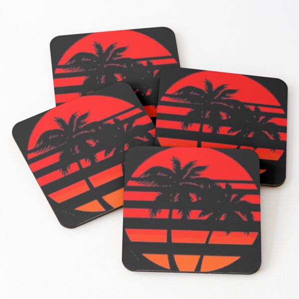 Item preview, Palm Trees, Sunset, Black, Red, Modern, iPhone Case, Trendy, Contrast, Design  designed and sold by Ivan333Croatia.