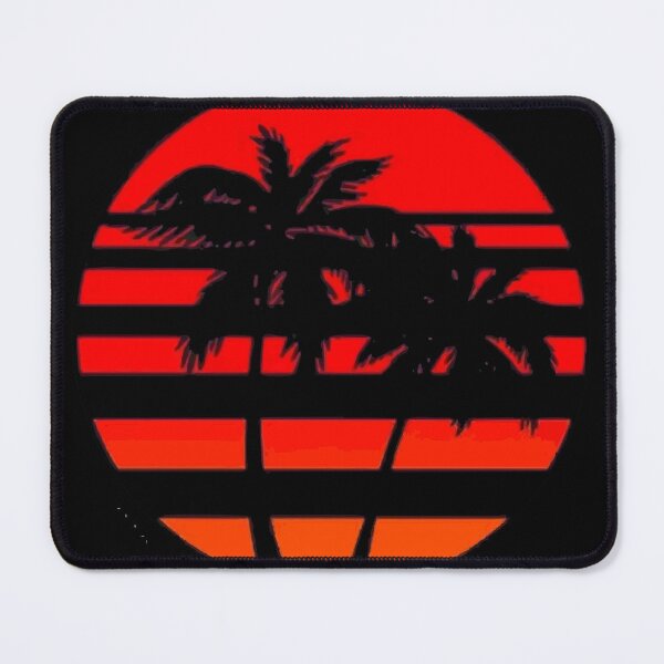 Item preview, Palm Trees, Sunset, Black, Red, Modern, iPhone Case, Trendy, Contrast, Design  designed and sold by Ivan333Croatia.