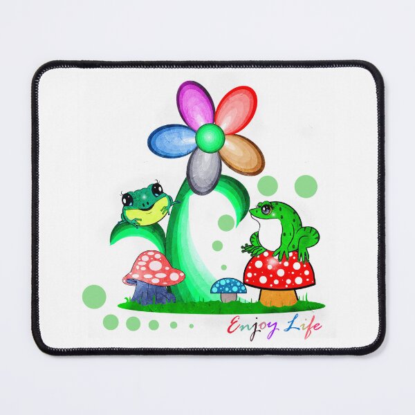 Item preview, Happy frogs enjoying life designed and sold by Shirley cute art .