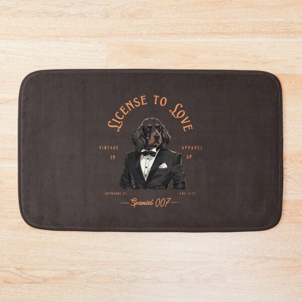 Item preview, Cocker spaniel as a secret agent. Spaniel 007 designed and sold by Tsifra.