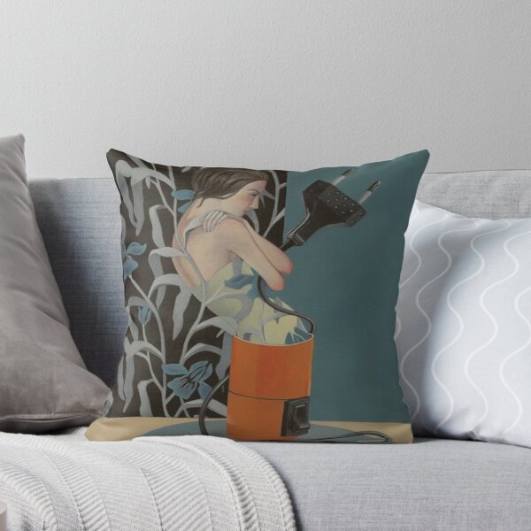 Item preview, Emotional Disconnect: Woman and Electrical Outlet Connection designed and sold by JessePinkst.