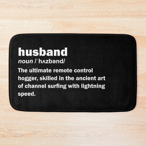 Item preview, Husband - Funny Dictionary Definition - Dad Joke designed and sold by Rhu Creations.
