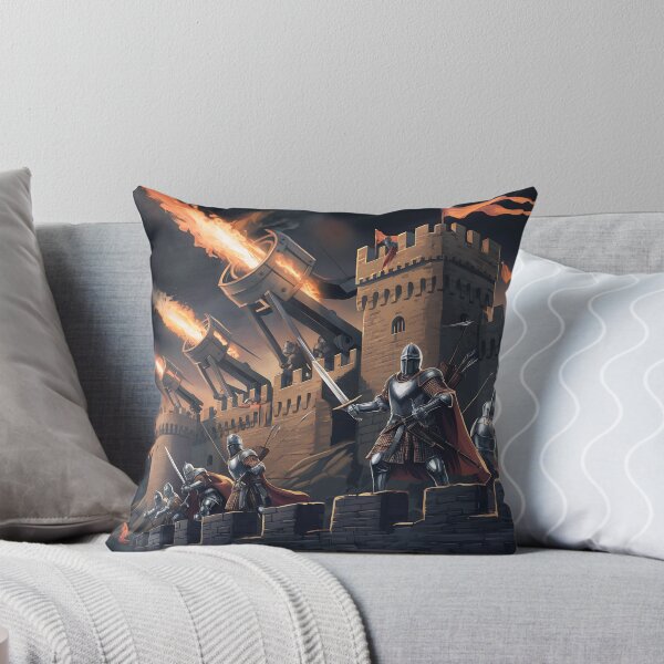 Item preview, Epic Medieval Castle Siege, Medieval Knights designed and sold by TrendyGraphTees.