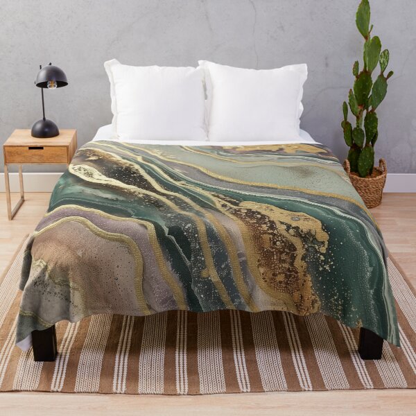 Item preview, Elegant luxury marble, green gold and white marble designed and sold by venella.