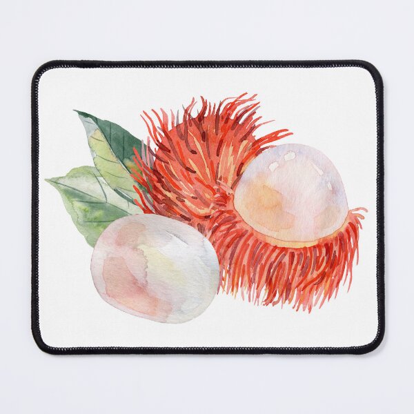 Item preview, Watercolor rambutan designed and sold by tapilipa.