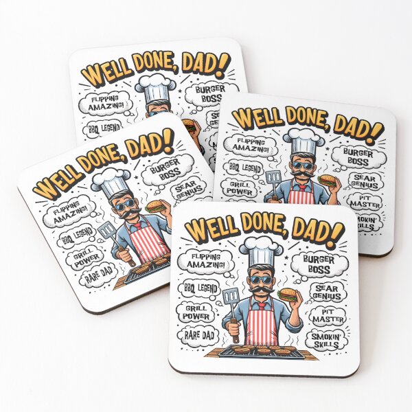 Item preview, Grill Master Dad: The Hero of Summer BBQs designed and sold by SportsT-Shirts.