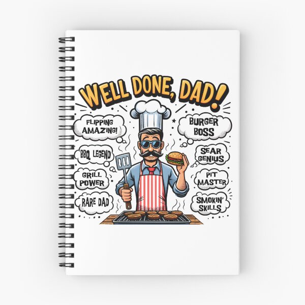 Item preview, Grill Master Dad: The Hero of Summer BBQs designed and sold by SportsT-Shirts.