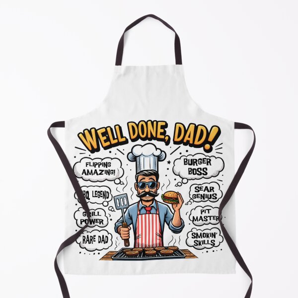 Item preview, Grill Master Dad: The Hero of Summer BBQs designed and sold by SportsT-Shirts.