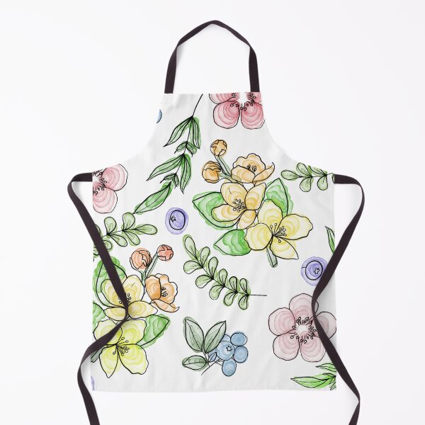 Item preview, colorful floral pattern designed and sold by Tetiana Pohurska.