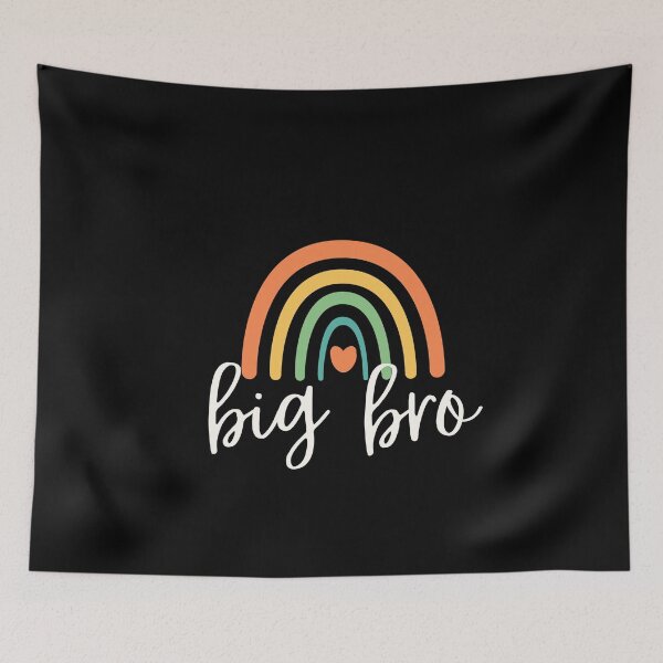 Item preview, Big Brother - Colorful Rainbow - Heart - Family Reunion designed and sold by patternjp.