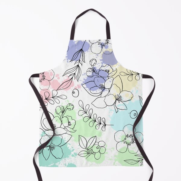 Item preview, colorful floral pattern designed and sold by Tetiana Pohurska.