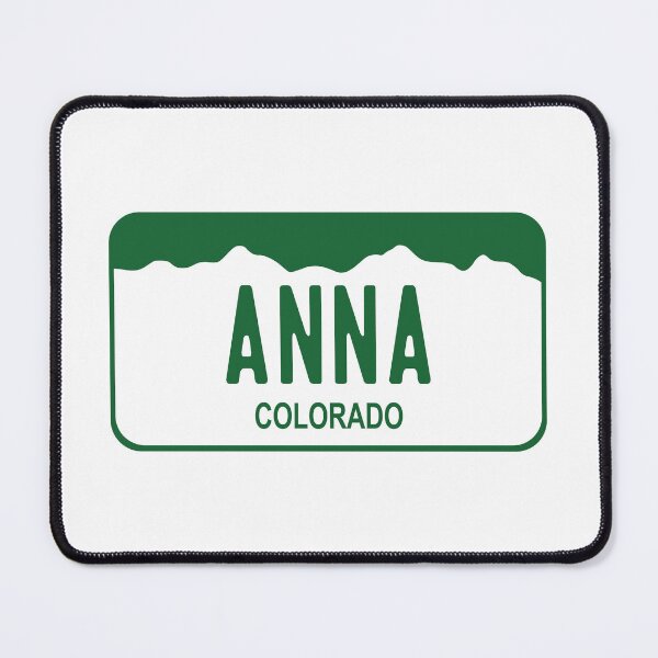 Item preview, Colorado License Plate - Anna designed and sold by rracheell.