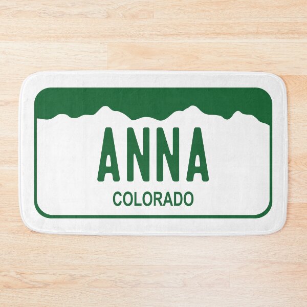 Item preview, Colorado License Plate - Anna designed and sold by rracheell.