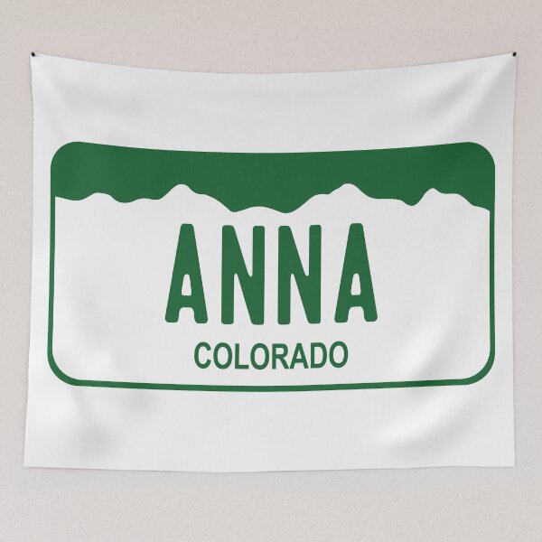 Item preview, Colorado License Plate - Anna designed and sold by rracheell.