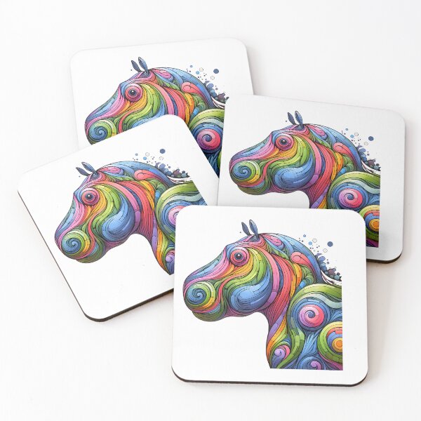 Item preview, Creative Hippo: Exploring Abstraction designed and sold by 0penvimark.
