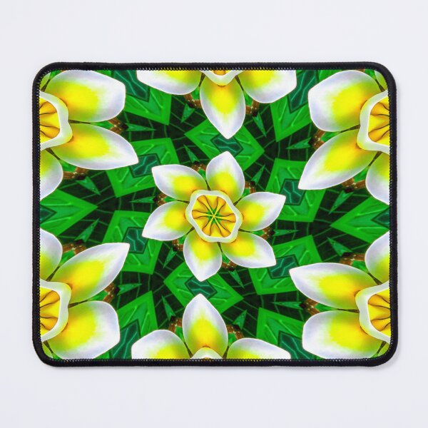 Item preview, Cute Yellow Plumeria Pattern designed and sold by Patternflower.
