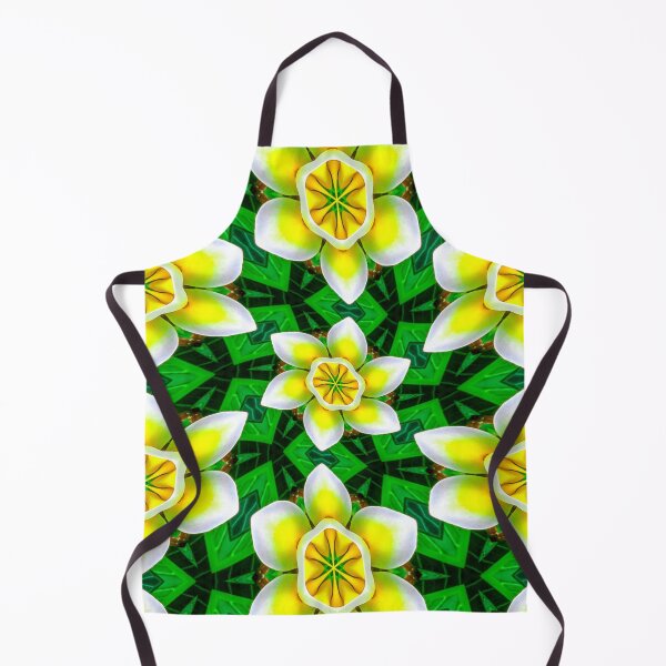 Item preview, Cute Yellow Plumeria Pattern designed and sold by Patternflower.