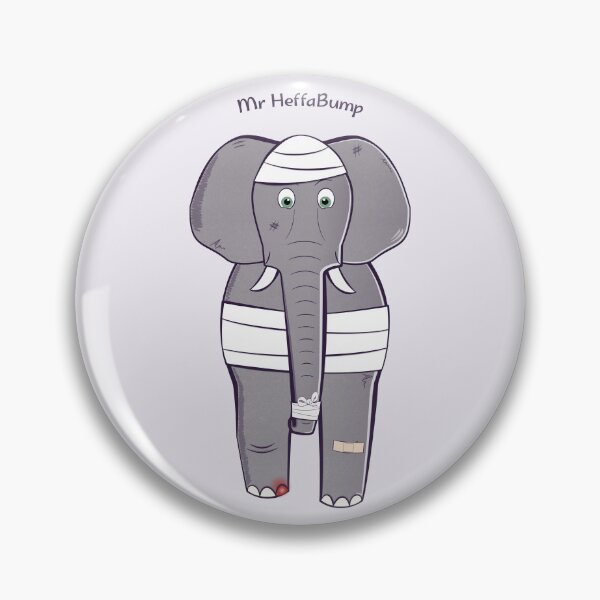 Item preview, Mr HeffaBump - Cute but Clumsy Heffalump   designed and sold by CattDesigns.