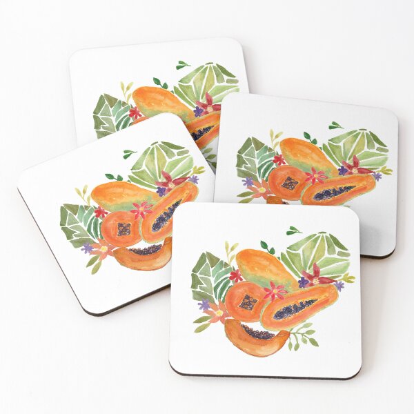Item preview, Juicy Watercolor Papayas designed and sold by aneladesigns.