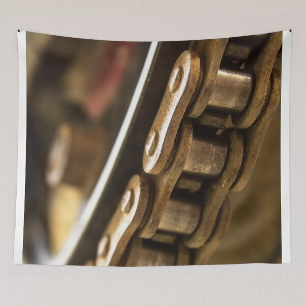 Item preview, detail of an old motorcycle chain designed and sold by felipequeiroz.