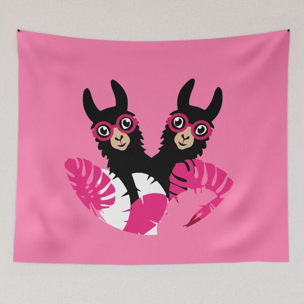 Item preview, Twin Llamas designed and sold by happygiftideas.
