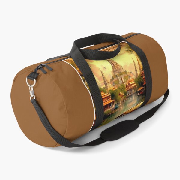 Item preview, BANGKOK: Vintage Thailand Wat Arun Temple of Dawn Travel Advertising Print designed and sold by posterbobs.