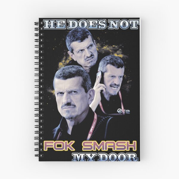 Item preview, Gunther Steiner He Does Not Fok Smash My Door designed and sold by EvangelineTery.