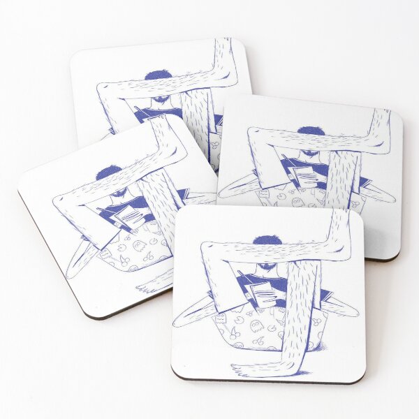 Item preview, Quiet Contemplation: Man Lost in Pages designed and sold by HartjEnnifer.