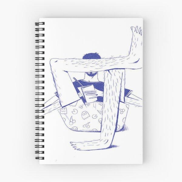 Item preview, Quiet Contemplation: Man Lost in Pages designed and sold by HartjEnnifer.