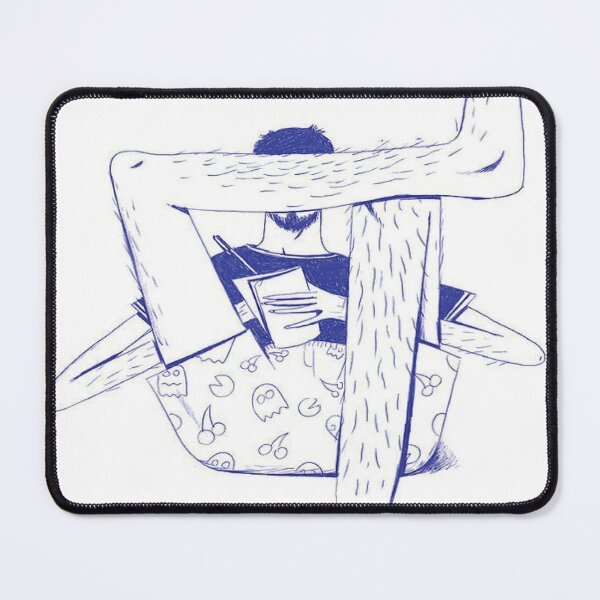 Item preview, Quiet Contemplation: Man Lost in Pages designed and sold by HartjEnnifer.