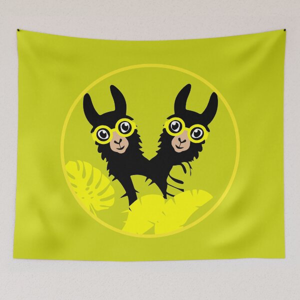 Item preview, Twin Llamas designed and sold by happygiftideas.