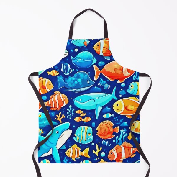 Item preview, Oceanic Cartoon Patterns: Artistic Delights designed and sold by Health And Fitness Posts e-Store.