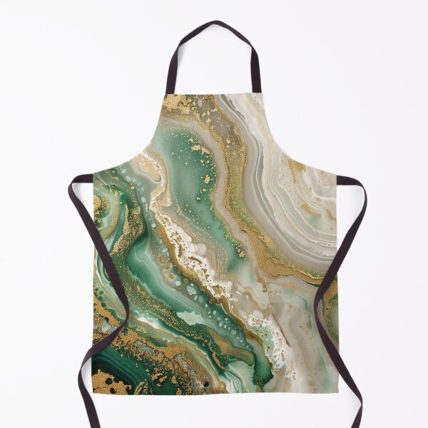 Item preview, Elegant Green Gold Marble, Luxurious Minimalism, Green Gold and White Marble designed and sold by venella.