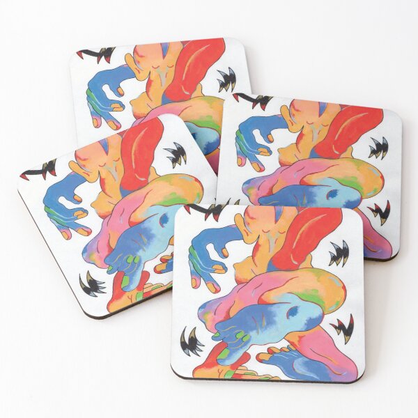 Item preview, Embrace of Colors: Psychedelic Hand Art designed and sold by HartjEnnifer.