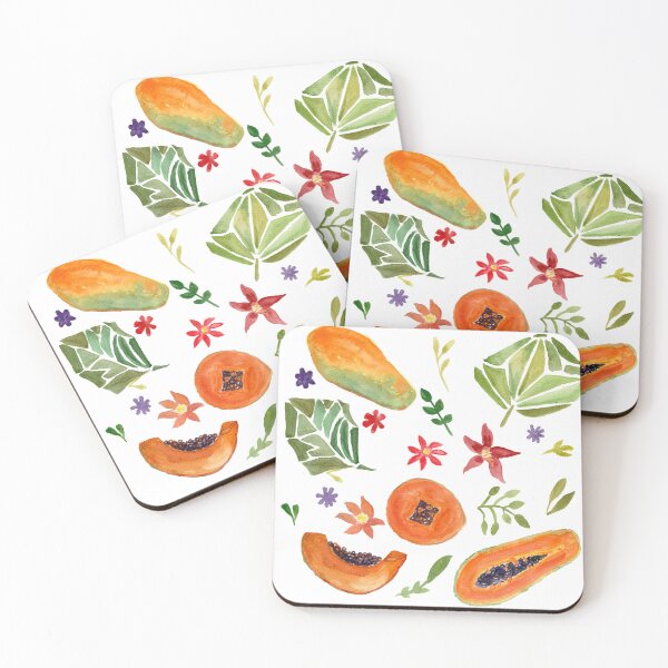 Item preview, Juicy Watercolor Papayas designed and sold by aneladesigns.
