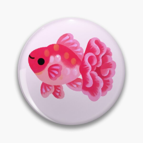 Item preview, Flower goldfish - dark designed and sold by pikaole.