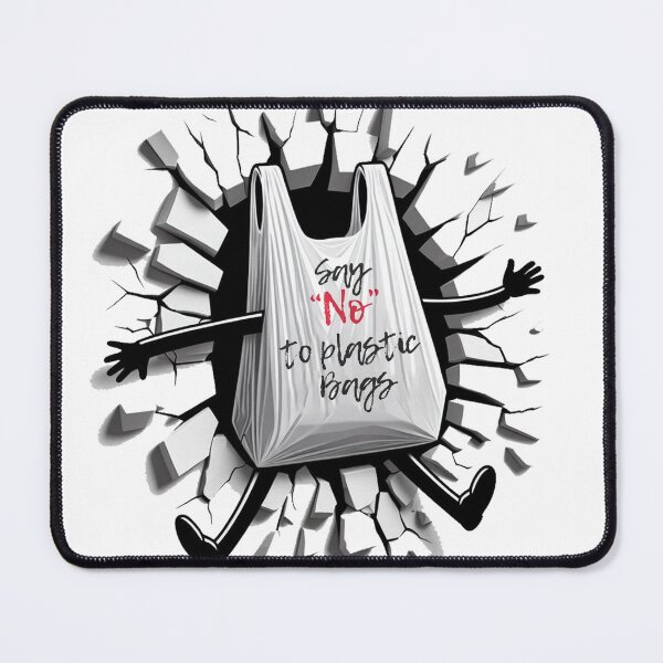 Item preview, Say No To Plastic Bags designed and sold by rich4Design.