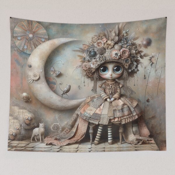 Item preview, Dreamy Whimsy: Surreal Fantasy Art & Playful Cats designed and sold by MarinaFila.