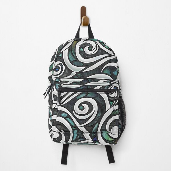 Aperçu de l'œuvre Modèle Paua maori de Nouvelle-Zélande Koru Design 4 créée et vendue par GrinGalore.