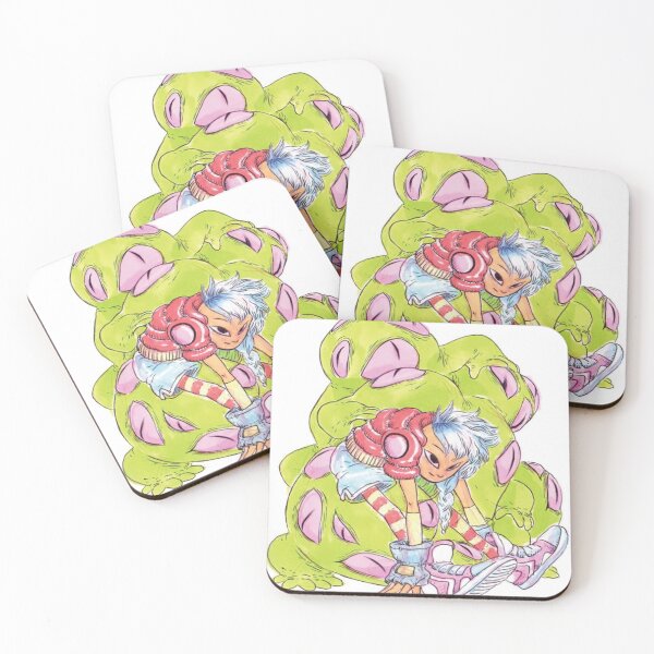 Item preview, Playful Encounter - Vibrant Monster Art designed and sold by BrownRacquel.