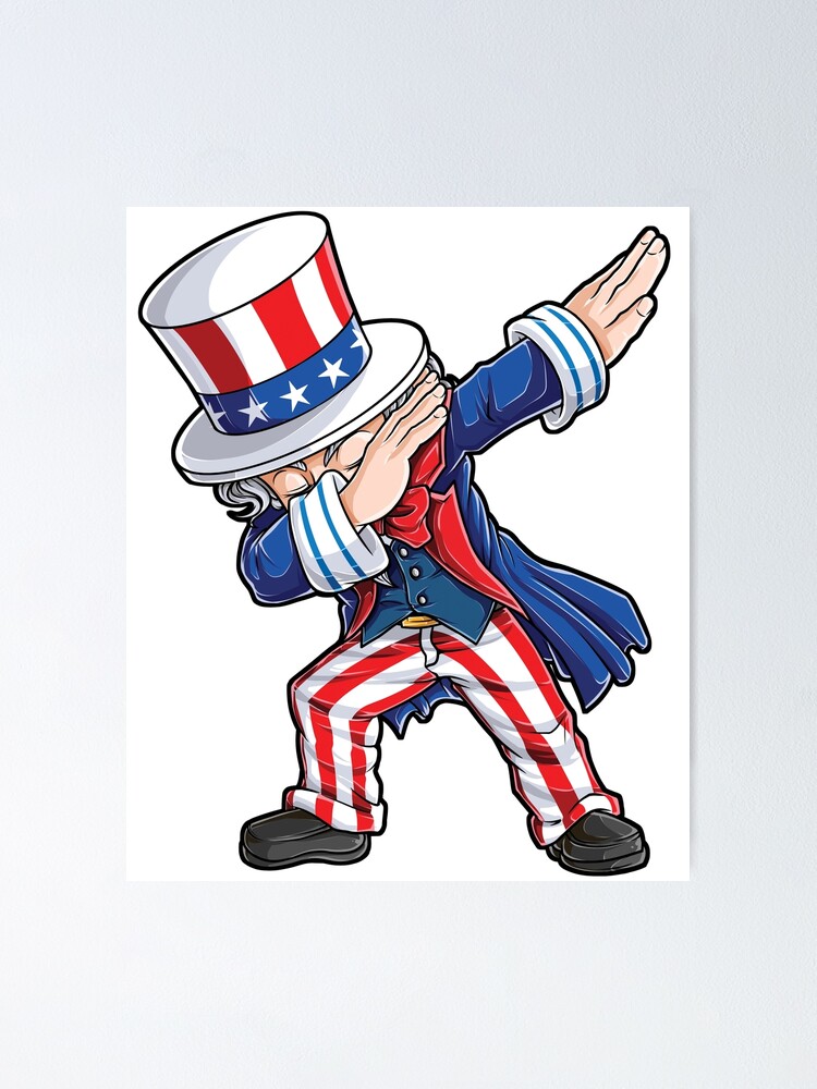 UNCLE SAM Fourth of July USA American CARDBOARD CUTOUT Standup Standee Poster 