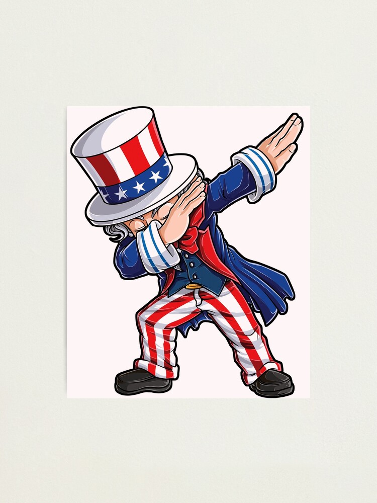 Cleveland Browns NFL Football Dabbing Uncle Sam The Fourth of July